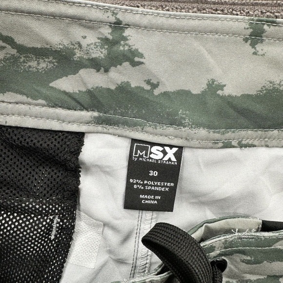 Michael Strahan Hybrid Board Shorts Men 30 Camo Polyester Beach Outdoors Weekend - Picture 3 of 9